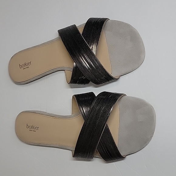 Botkier Millie Cross Strap Slide Sandals/ 8.5M - Picture 4 of 9